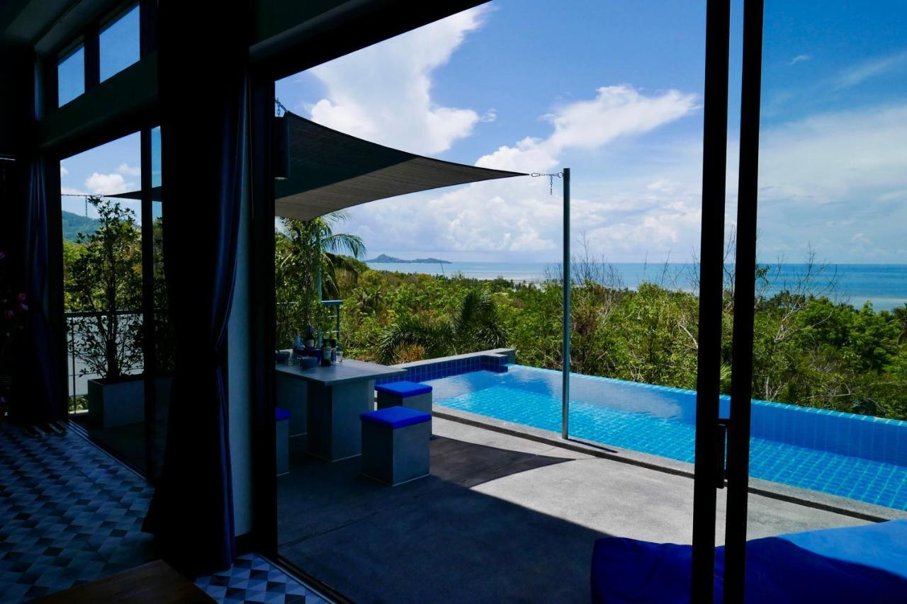 Ko Samui Seaview Pool Villa Seren With Car Laem Set Beach Екстериор снимка