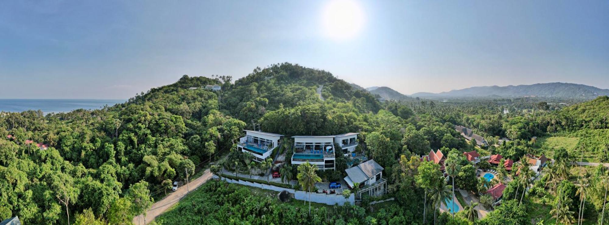 Ko Samui Seaview Pool Villa Seren With Car Laem Set Beach Екстериор снимка