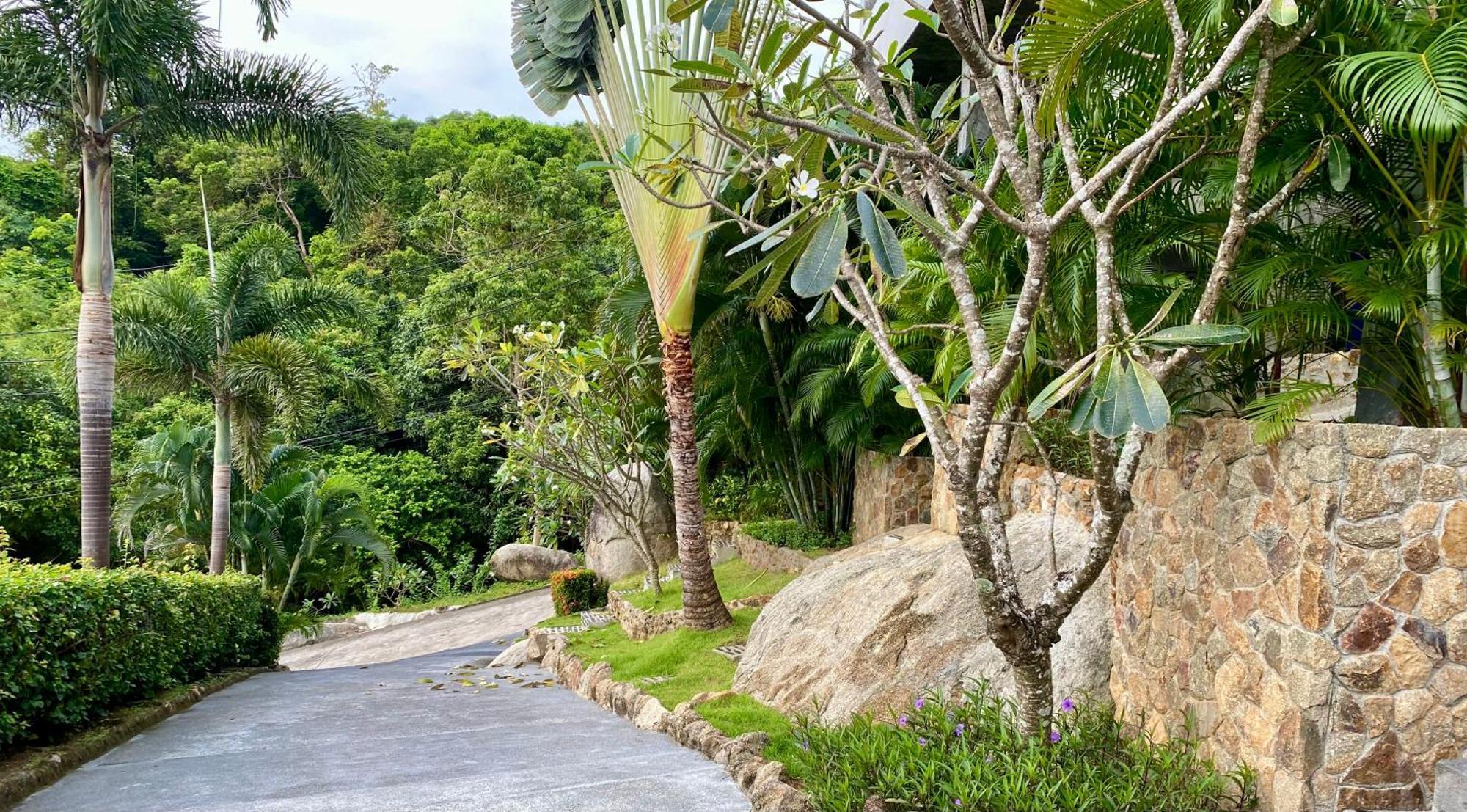 Ko Samui Seaview Pool Villa Seren With Car Laem Set Beach Екстериор снимка