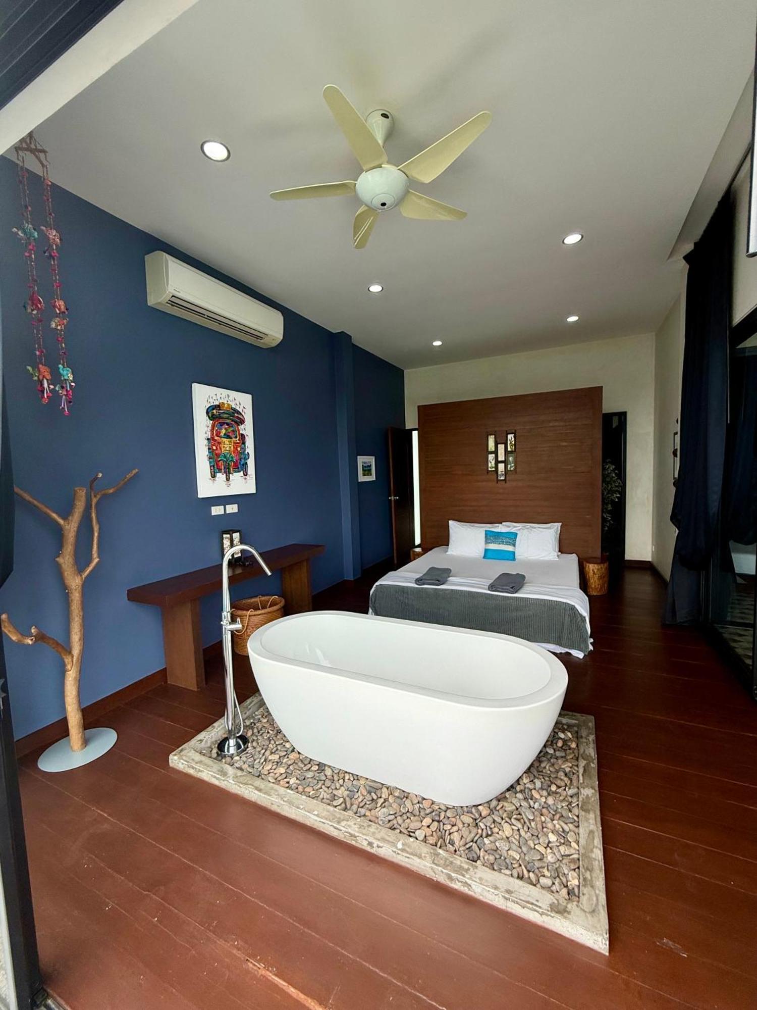 Ko Samui Seaview Pool Villa Seren With Car Laem Set Beach Екстериор снимка