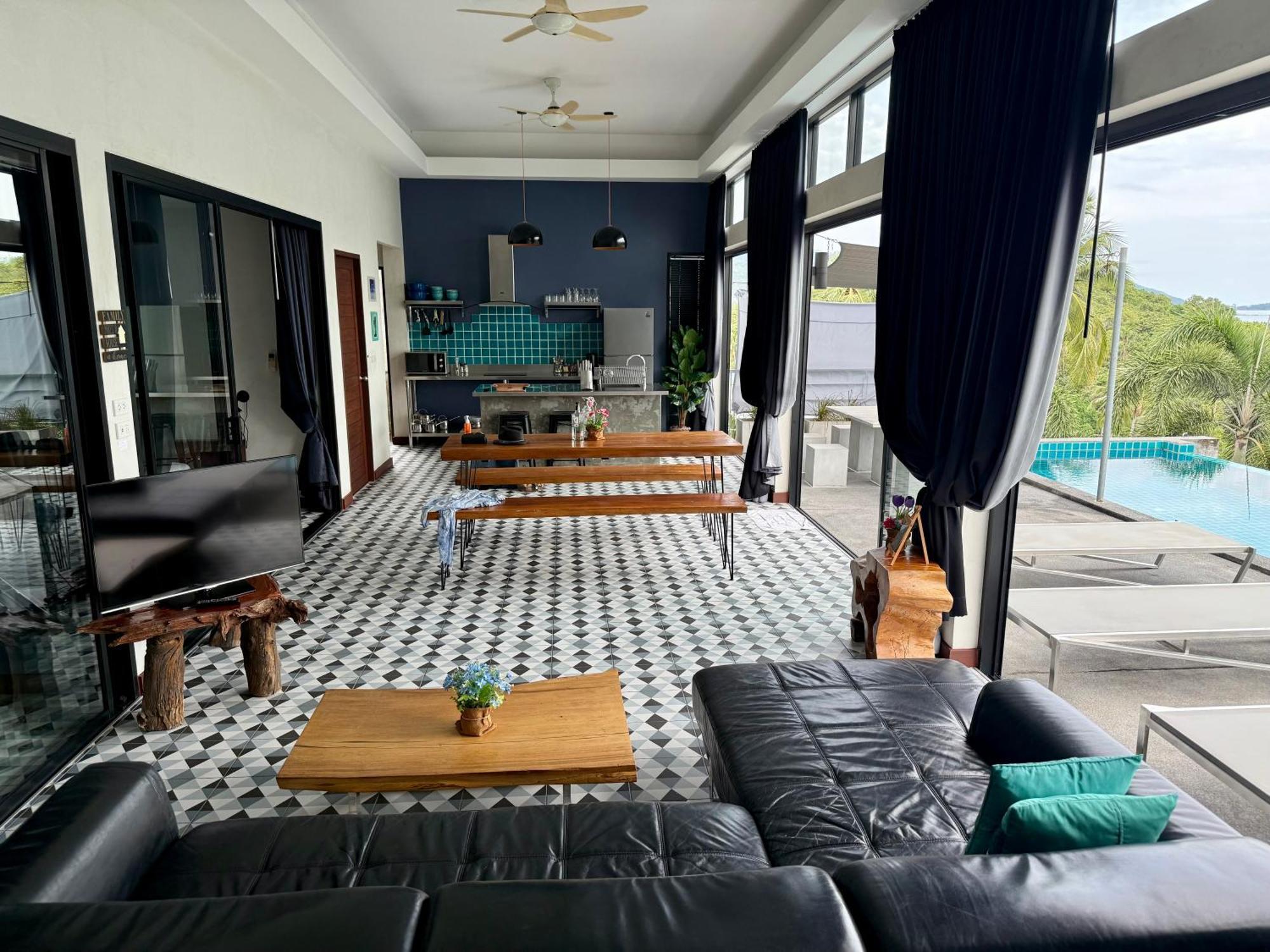 Ko Samui Seaview Pool Villa Seren With Car Laem Set Beach Екстериор снимка
