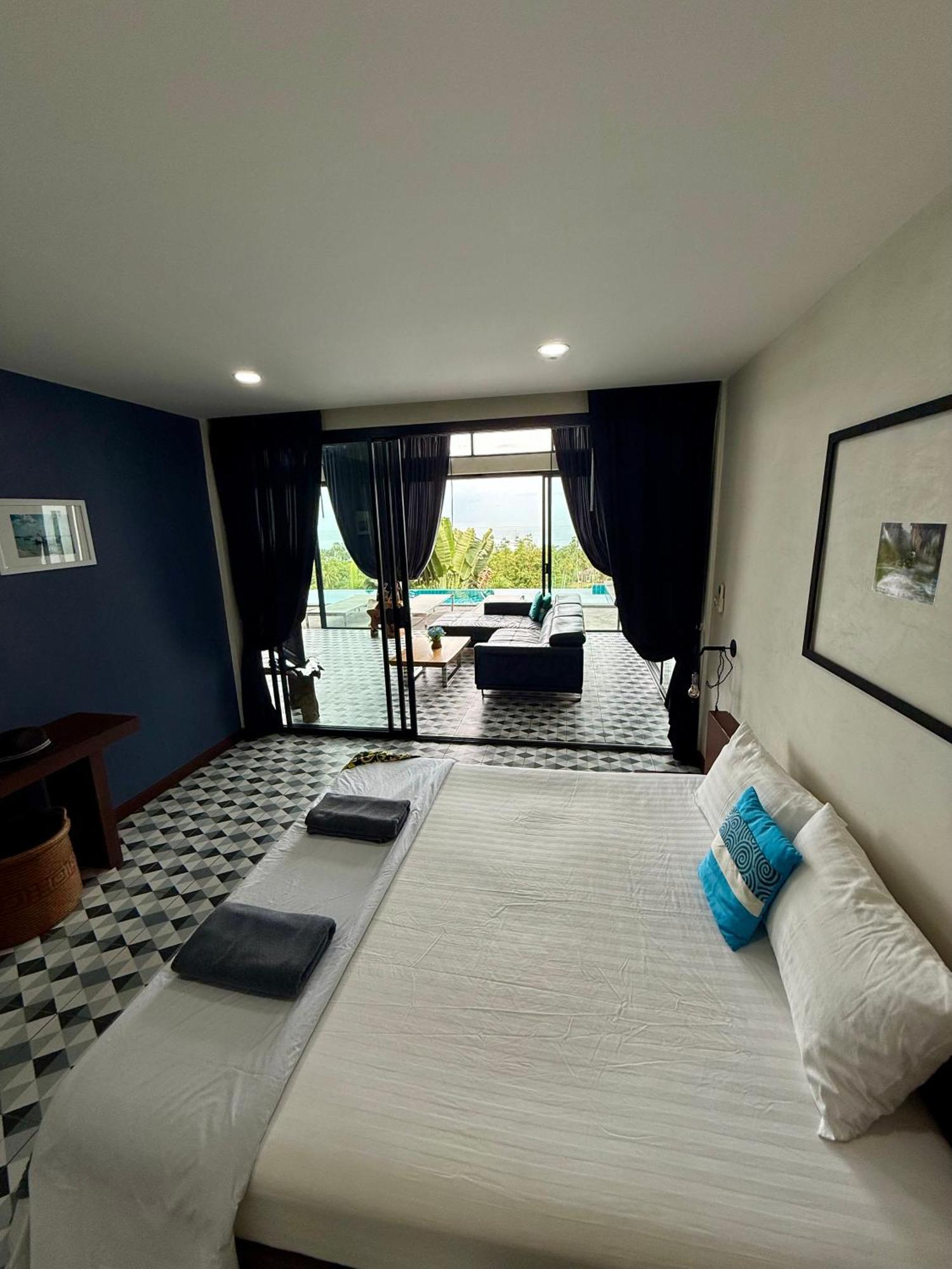 Ko Samui Seaview Pool Villa Seren With Car Laem Set Beach Екстериор снимка