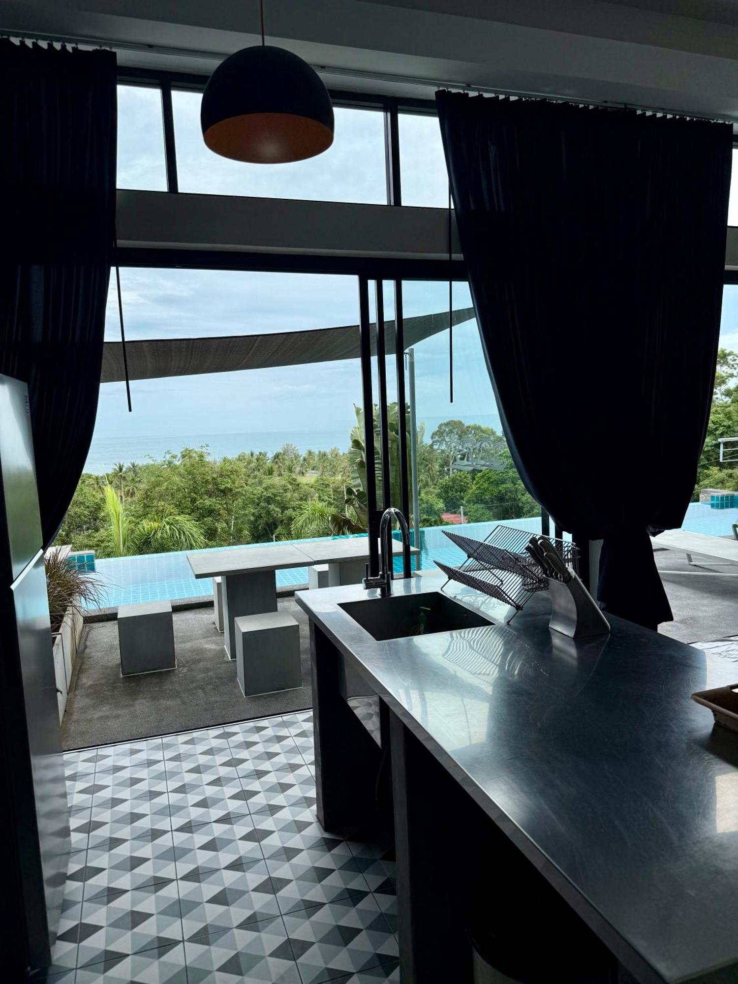 Ko Samui Seaview Pool Villa Seren With Car Laem Set Beach Екстериор снимка