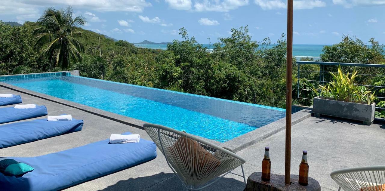 Ko Samui Seaview Pool Villa Seren With Car Laem Set Beach Екстериор снимка